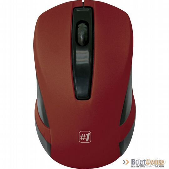 Беспроводная мышь Defender Wireless MM-605 красный