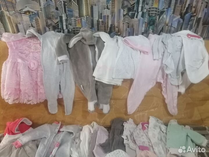 Детские вещи пакетом для девочек