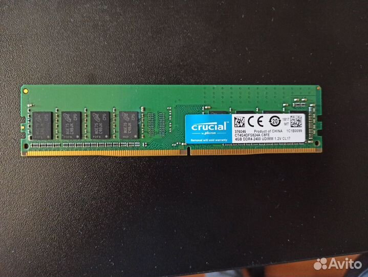 Оперативная Память Crucial DDR4 - 4gb
