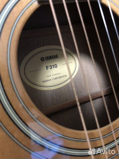 Акустическая гитара yamaha f310 б/у