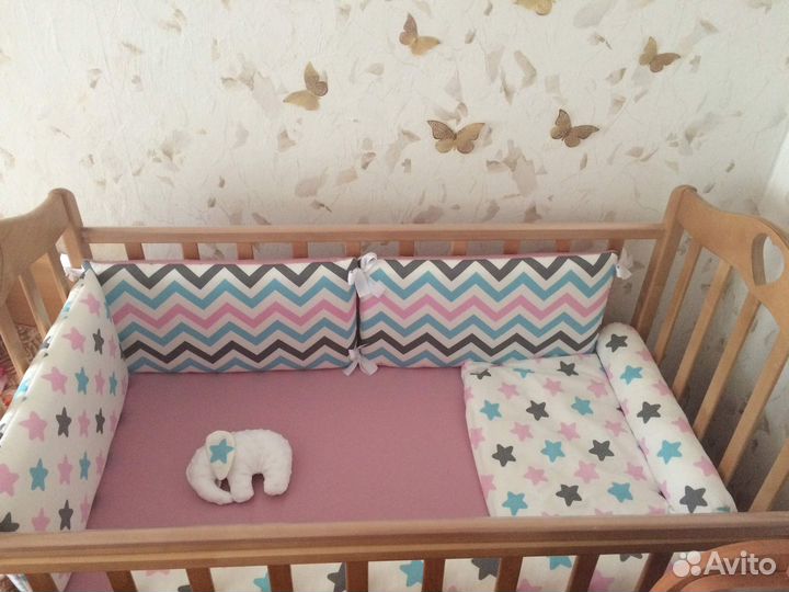 Бортики в кроватку