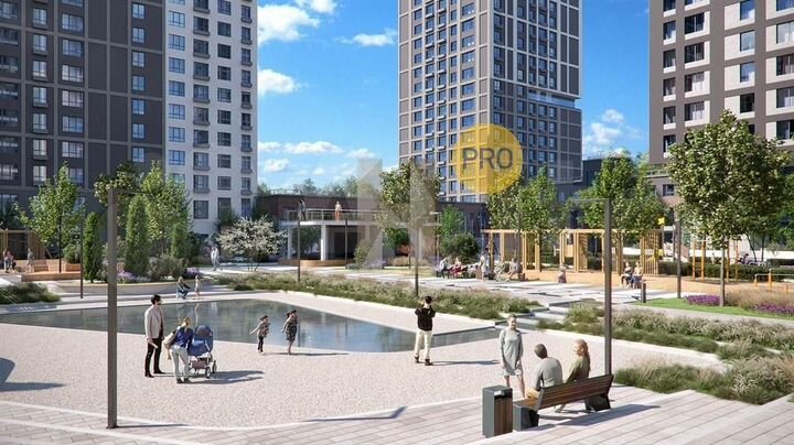 2-к. квартира, 61,1 м², 6/20 эт.