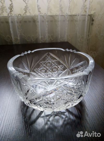 Хрустальные салатики и вазы