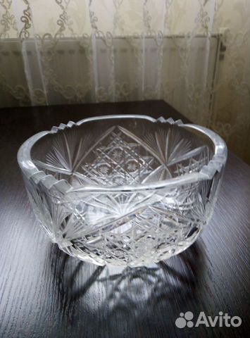 Хрустальные салатики и вазы