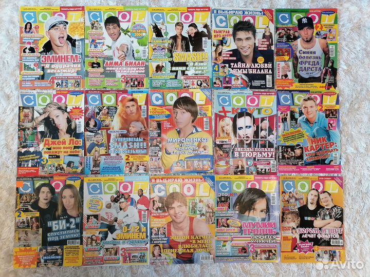 Журнал Cool. Журнал Неон. Журнал Bravo