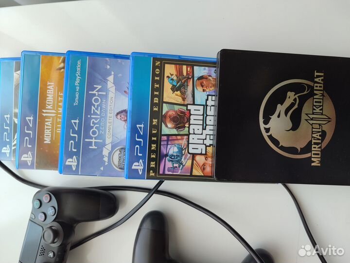 Игровая приставка ps4 slim 1tb