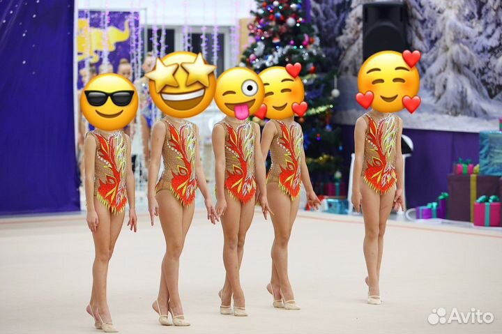 Купальники для худ.гимнастики рост 134-146