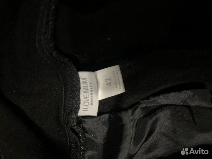 Классические брюки для беременных теплые