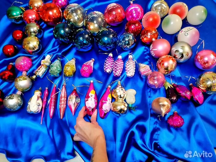 Елочные игрушки СССР