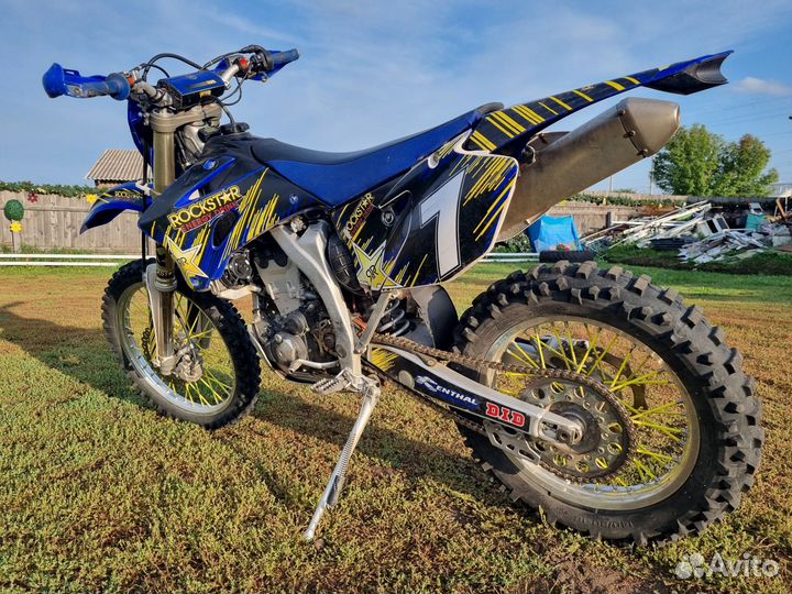 Yamaha wr450f 2008
