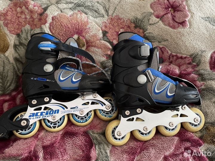 Роликовые коньки детские раздвежные