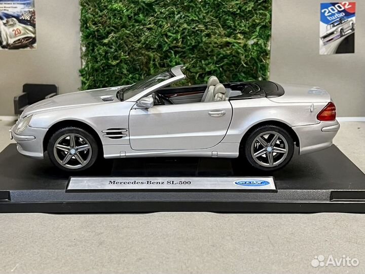 1/18 welly mercedes benz sl500