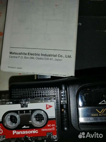 Диктофон Япония, Panasonic