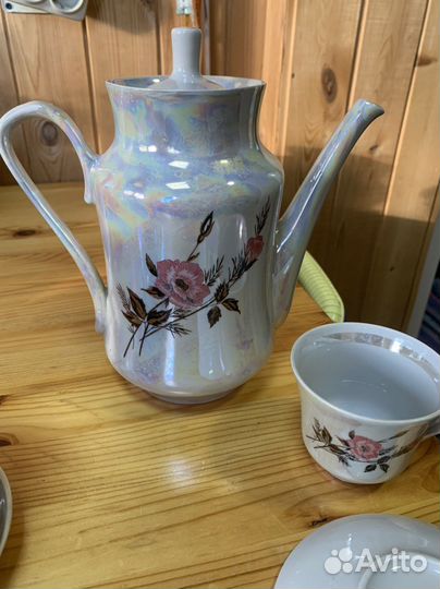 Кофейный сервиз фарфор СССР