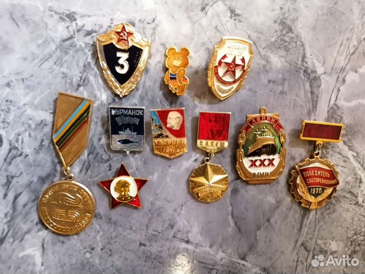 Знаки и значки СССР