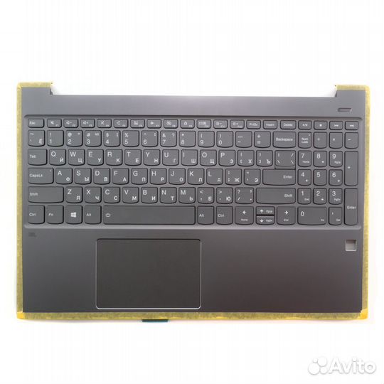 Клавиатура Lenovo IdeaPad S130-11IGM серая с сереб
