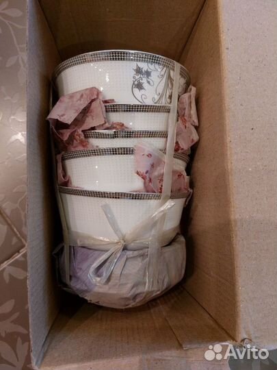 Китайский фарфоровый сервиз на 10 персон