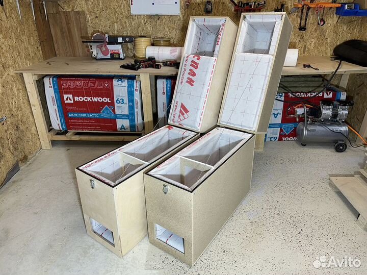 Шумобокс для асика. Свое производство