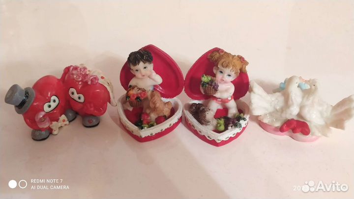 Фигурки сердечки