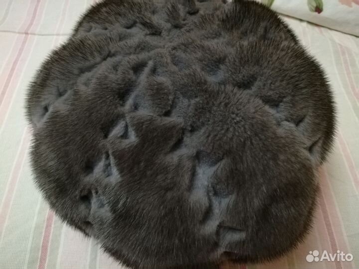 Шапка кепка норковая