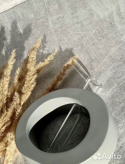 Ваза с колбой для сухоцветов