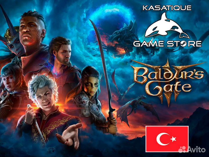 Baldur's gate 3 / Steam Турция