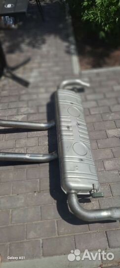 Глушитель Mercedes gls x 166 400