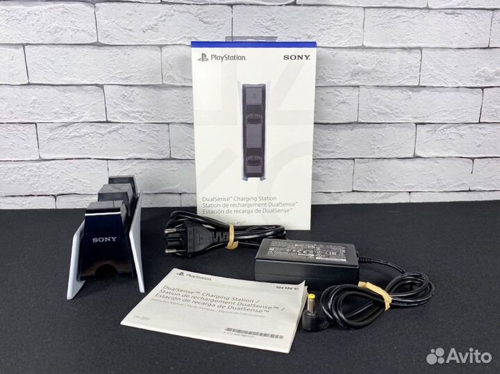 Зарядная станция sony ps5 dualsense. Новая