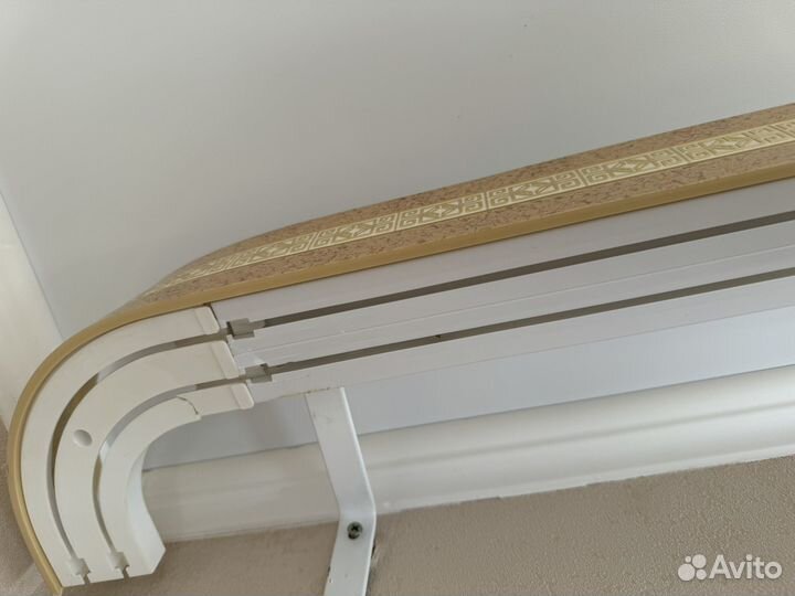 Карнизы для штор двухрядный
