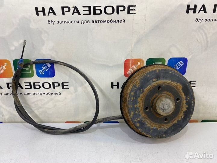 Тормозной барабан в сборе задний левый Renault