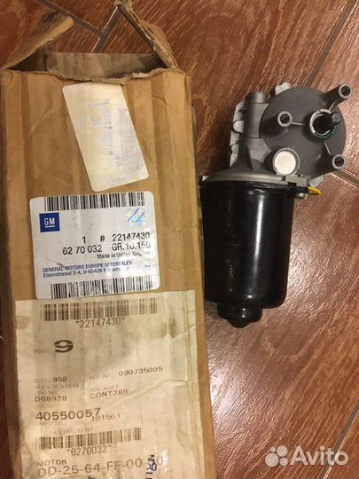 Моторчик дворников Opel Vectra B