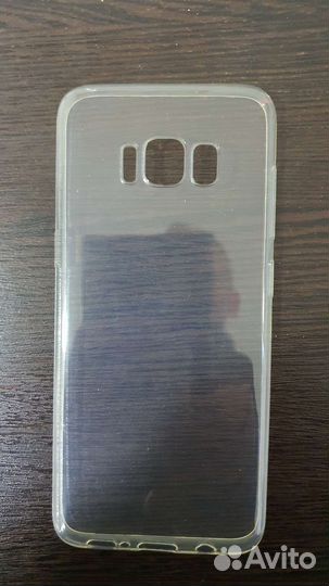 На Samsung Galaxy S8 гидрогель пленка, чехол