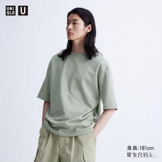 Футболка Uniqlo Airism с круглым вырезом