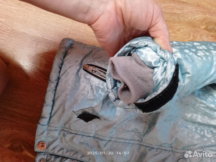 Зимний комбинезон для девочки