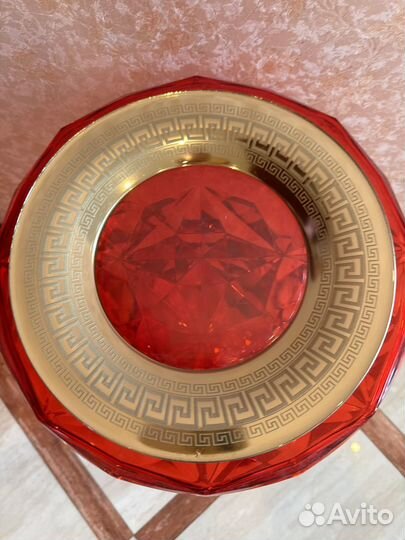 Тарелки новые 6 шт 25см золотые