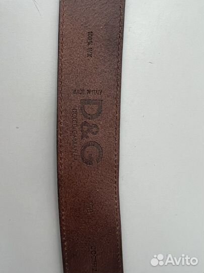 Ремень D&G, оригинал