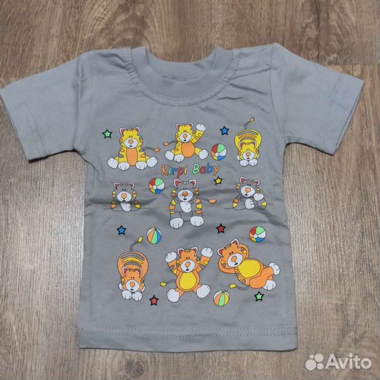 Футболка, новая, 74,80-86