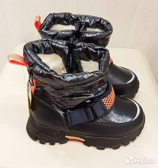 Сапоги дутики М+Д натуральная шерсть р,28