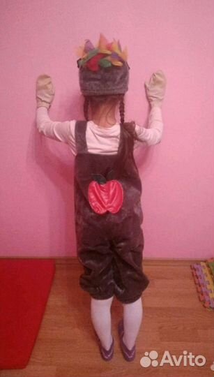 Новогодний костюм ежика