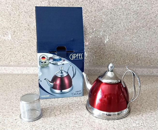Чайник Gipfel deixar (1 литр) новый