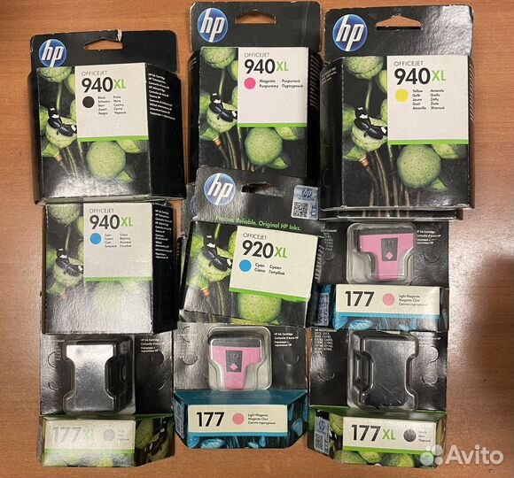Картриджи HP