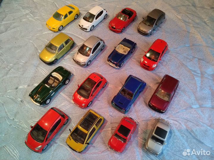 Модели игрушечных машинок