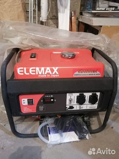 Бензиновый генератор elemax SH 4600 EX-R
