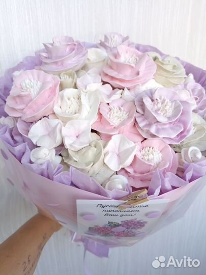 Зефирные букеты на заказ