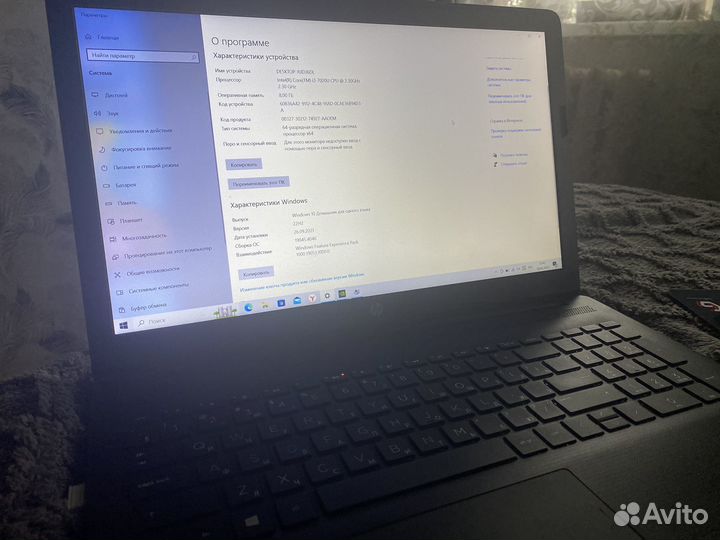 Ноутбук hp