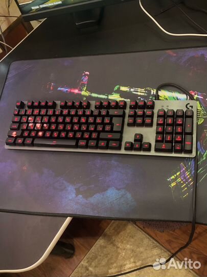 Механическая клавиатура logitech g413 carbon