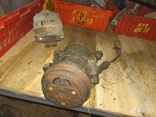 Компрессор кондиционера Kia Avella