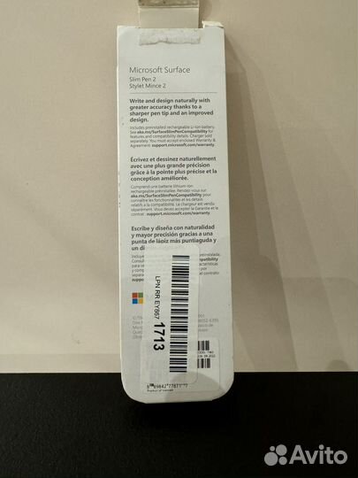 Стилус Перо Microsoft Surface Slim Pen 2