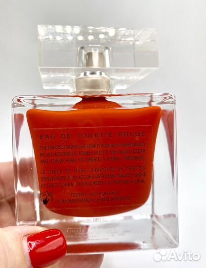 Narciso Rodriguez Narciso Rouge edt 90 мл тестер