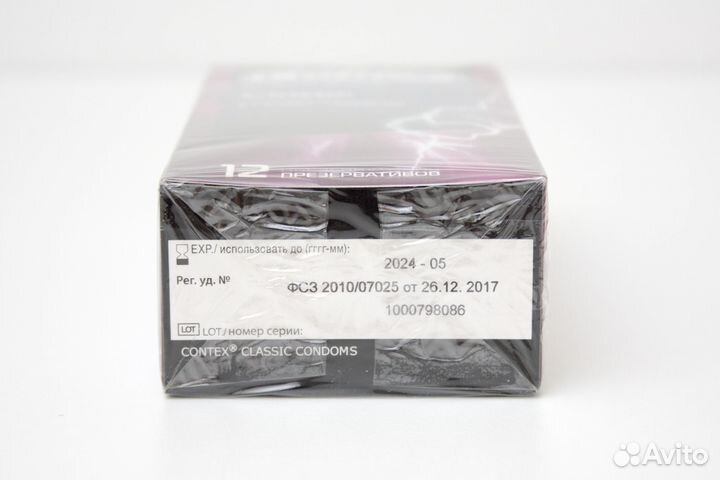 Презервативы Contex Classic 12 штук в коробке